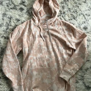 Gymshark camo oversized hoodie sweatshirt